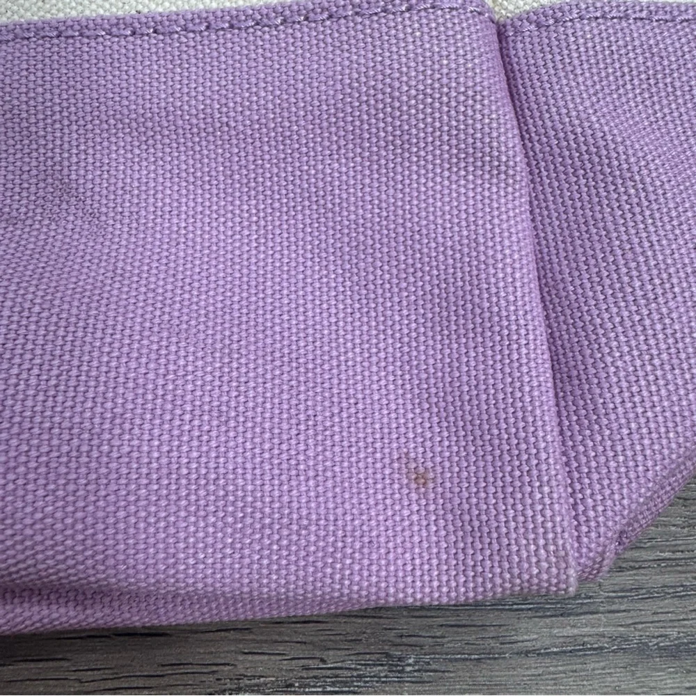 Life is Good Canvas Tote Bag Groovy Tye Dye Cream Purple Pool Travel Beach Boat